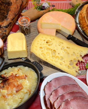 Massif des Vosges -Repas-marcaire - Menu