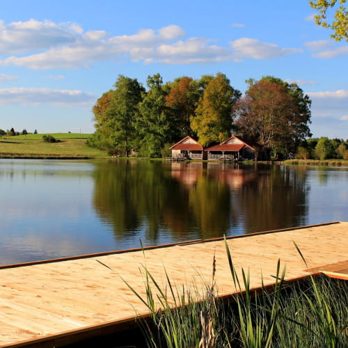 Pèche et sauna au Domaine de la Patte d'Oie