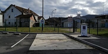  Parkplatz und Wohnwagen Service Bereich auf dem Thillot