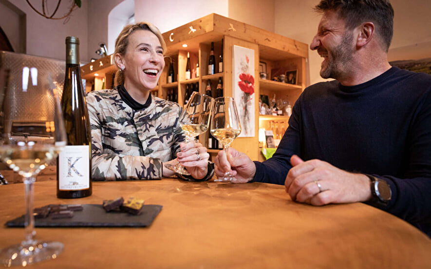 Die  Parenthèse Vigneronne "Schokolade & Edelweine Grands Crus : Ein Perfektes Zusammenspiel“