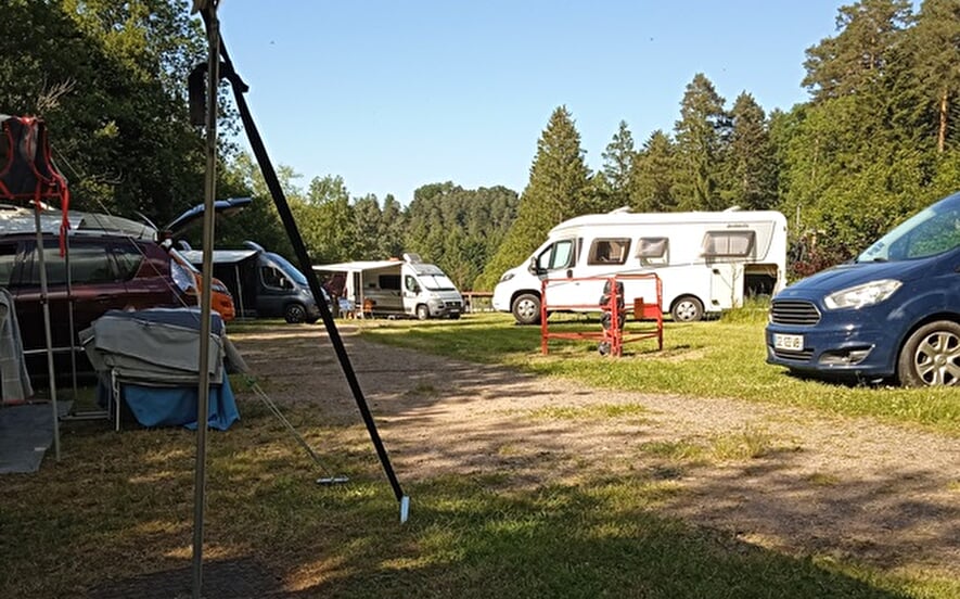 Entsorgungsstation für Camping-Cars