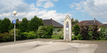 Servicebereich des Campingplatzes