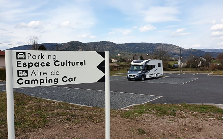 PARKPLATZ FUR WOHNMOBIL - DOMMARTIN LES REMIREMONT