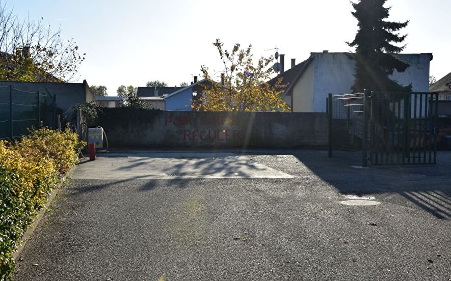 Entsorgungsstation für Wohnmobile