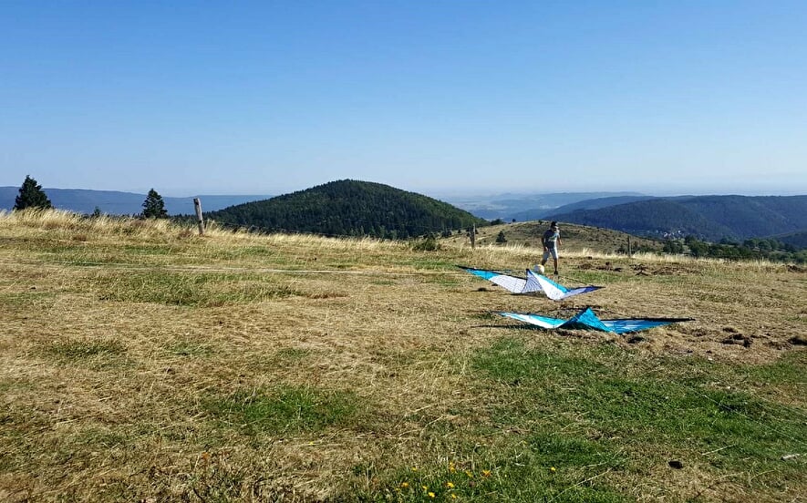 Drachensteigen am Hohbuhl