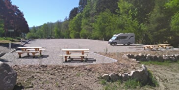 Aire de service et de stationnement