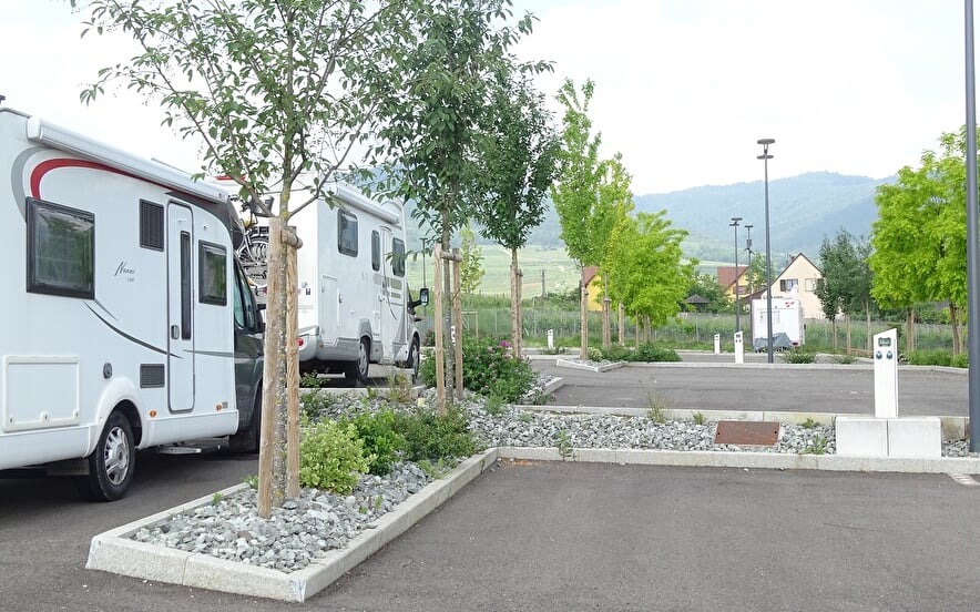 Entsorgungsstation für Camping-Cars in Eguisheim