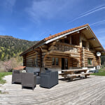 Chalet en rondin 6 à 8 personnes