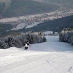 Skifahren in Schlumpf