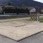 WOHNWAGEN PARK UND VERSORGUNGSBEREICH LA PARELLE IM RUPT-SUR-MOSELLE