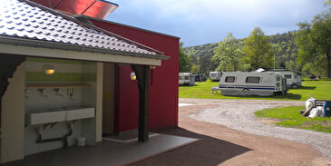 AUFNAHMESTELLE FÜR WOHNMOBILE CAMPINGPLATZ BREMENDELL