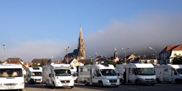 Wohnmobil Entsorgungstation : parking du Centre