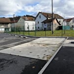  Parkplatz und Wohnwagen Service Bereich auf dem Thillot