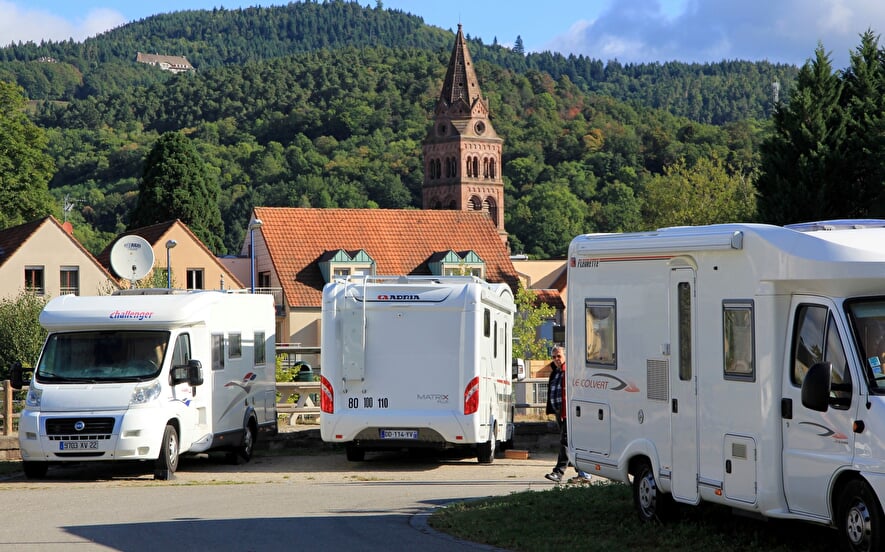 Stellplätze für Wohnmobile